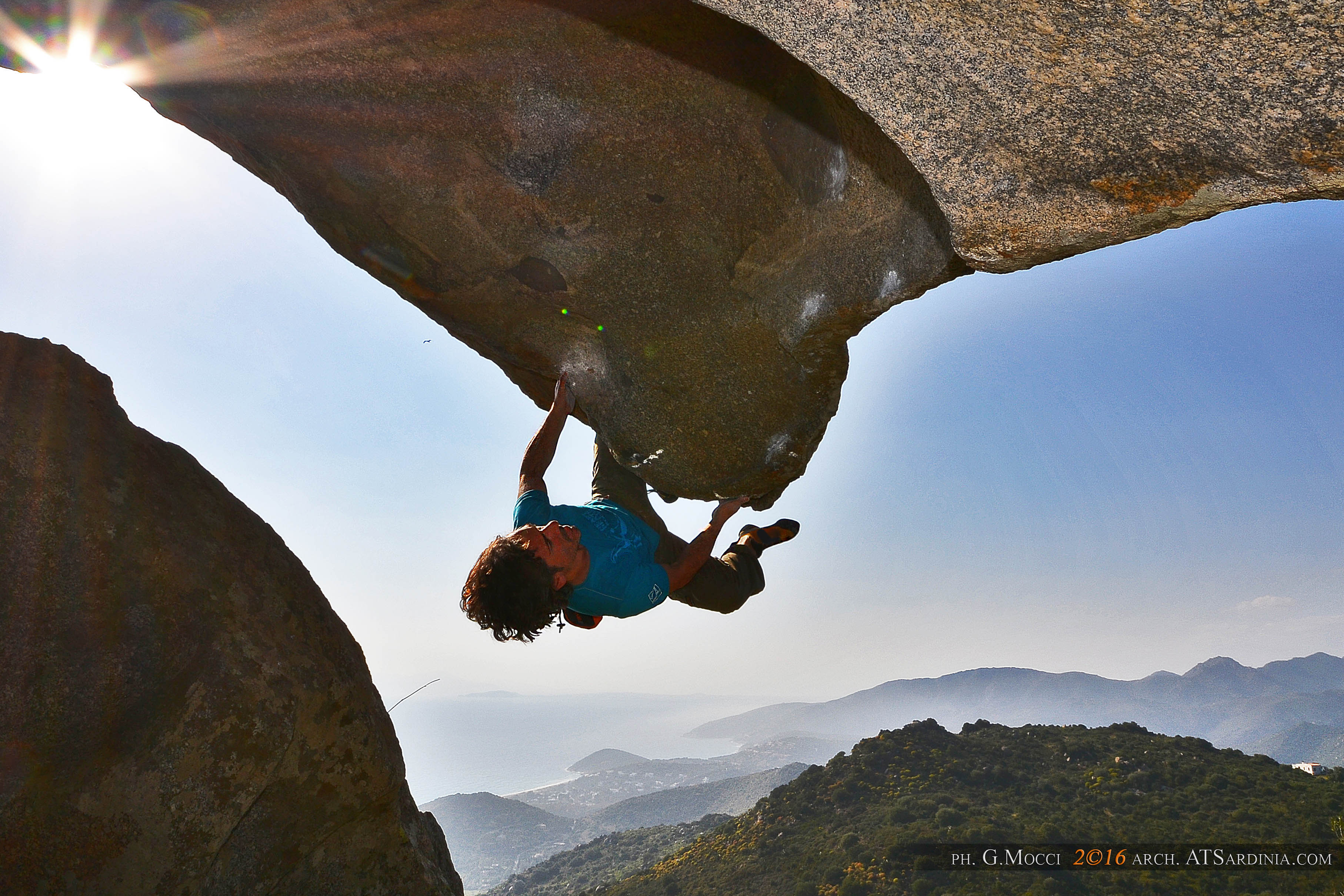 Bouldering a Torre delle Stelle (alta)